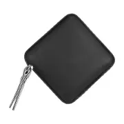 Square Retractable Measuring Tape 150cm/60-inch Tailors Tape Measure, Black