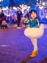 在飛比找蝦皮購物優惠-春秋超萌兒童服裝cosplay迪士尼唐老鴨連身衣可愛動物造型