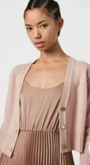 All Saints Andrea Cardigan - Pink Size S UK 8