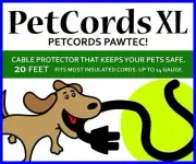 PETCORDS Dog and Cat Cord Protector- Protects Your Pets and Critters from Che...