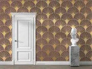 3D Sector Seamless Wallpaper Wall Mural Removable Self-adhesive 160