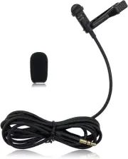 Lavalier Mic for Rode Wireless GO 2, Lav Lapel Microphone (Omnidirectional, Wear