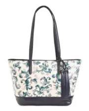 NWT Patricia Nash Verzi Leather Tote Bag-With Tassel Ren Revival