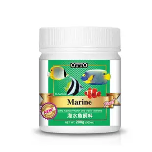 【OTTO 奧圖】海水魚飼料200g(500ml)