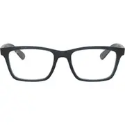 Ray-Ban 55mm Square Optical Glasses in Transparent Grey/Blue at Nordstrom One Size