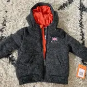 Ben Sherman 2T Coat Charcoal Black