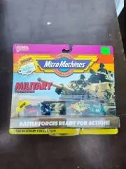 Micro Machines - Military Battle Forces Ambush Squad #4 License Plate D7