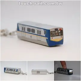 台鐵阿福號列車 EMU700型 火車造型LED鑰匙圈 按下會發光哦 鐵支路模型 MK8012 TR台灣鐵道