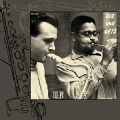 DIZZY GILLESPIE/STAN GETZ - DIZ & GETZ (REMASTERED) CD 8 TRACKS JAZZ NEW!