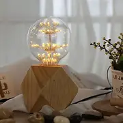LED Vintage Edison Bulbs G125 Firework Shaped Bulbs 3W E26 E27 2300K Decorative Light Bulbs