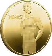 Challenge Coin LGBTQ Pride Coin Gifts Funny Gifts for Men Women Valentines Day Gifts for Him Her, Gold, Funny