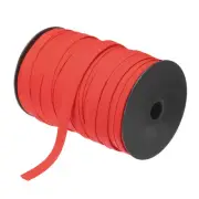 1/2 Inch Double Fold Bias Tape Continuous Bulk Bias Tape (Red 100 Yards)