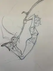 Grim 1 Original Prelim Cover Art Jae Lee