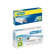 Rapid Standard Staples (26/6) - 1000/box