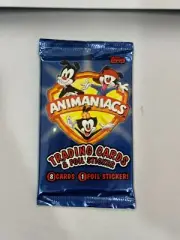 Topps 1995 Animaniacs Trading Cards 1 Sealed Pack, Warner Brothers