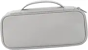 Travel Organizer Pouch for USB Cables Charger Cords and Earphones Compact Electronic Organizer Bag for Home Office and Travel Lightweight Design Elegant Grey