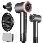 Hair Dryer with Diffuser, Professional High-Speed Blow Dryer, Negative Ionic ...