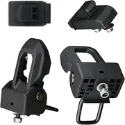 Hood Latch Lock w/Catch Bracket Left Driver & Right Passenger Side 68240952AF Compatible with 2018-2025 Jeep Wrangler JL JLU, 2020-2023 Jeep Gladiator JT Hood Accessories Parts