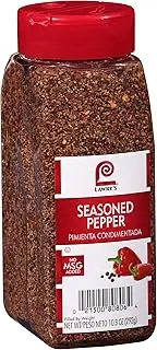 Lawry's Seasoned Pepper, Jumbo Size, No MSG Added, Coarse Ground Pepper, 10.3 oz