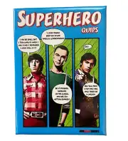 Fridge Fun Refrigerator Magnet BIG BANG THEORY Superhero Quips