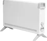 Dimplex Freestanding and wall mountable Convector with electronic thermostat Plus 7 day timer, White/Grey, 3 kW