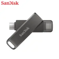 在飛比找Yahoo!奇摩拍賣優惠-SANDISK 128GB iXpand Luxe 旋轉隨身