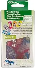 clover Wonder Clips Assortment 50 pcs