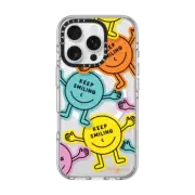iPhone 16 Pro Clear Case MagSafe Compatible Keep Smiling By Ceizer