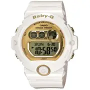 NEW Casio Women's Baby-G White Gold-Tone Accented Digital Sport Watch BG6901-7