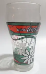 Drink Coca-Cola Coke adds life to everything nice Flair Glass 16 oz