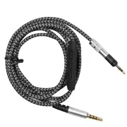 Headphone Replacement Cable with Remote Mic For Sennheiser HD598 HD558 HD518 H