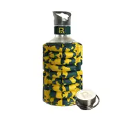 Rollabot - 1200ML - Foam Roller Bottle in Aus Camouflage Plus Bonus Cap