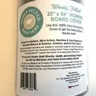 Wooly Felted Wonders 20”x54” Ironing Board Cover Wool Pressing Mat for Quilting