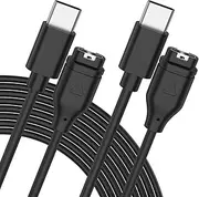 [2 Pack] 1M USB C Charger for Garmin Fenix 7 Charger & Garmin Fenix 6 6S 6X Pro/5 5S 5X Plus/ 7 7S 7X Charging Cable, 100cm/3.3ft Type-C Charging Cable