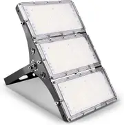 300W Outdoor LED Floodlight, IP66 Waterproof Spotlight Security Light, Super Bright 24000lm Worklight Wall Light for Yard, Garden, Garage, Hallway