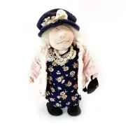 Cloth Art Doll Pattern "Frumpy Grump" By Jill Maas