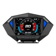 OBD2 GPS Car Head Up Display Speedometer Digital HUD Speed Meter Overspeed Alarm (for: Audi)