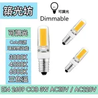 在飛比找蝦皮購物優惠-【築光坊】3W COB E14 LED 燈泡 AC110V 