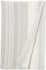 [Tommy Bahama] Queen Blanket, Soft Cotton Bedding, Lightweight Home Decor for All Seasons (Sandy Shore Beige, Queen)