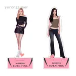 KPOP BLACK-PINK 迷你桌面公仔亞克力小支架裝飾輔助用品