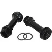 Aeroflow Replacement -8 Orb Leg Black Fuel Log 64-2037 Holley Hp - AF59-2136BLK