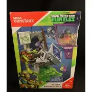 Mega Construx Teenge Mutant Ninga Turtles NIB Donnie Mouser Attack