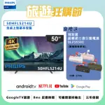 【PHILIPS 飛利浦】50吋 4K ANDROID 智慧聯網液晶顯示器(50HFL5214U)