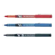 Pilot V5 Hi-Tecpoint Ultra Rollerball Extra Fine Pen - Red