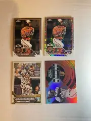 3 Card Player Lot Cedric Mullins Topps Refractor Baltimore Orioles