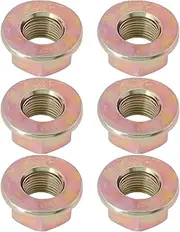The Lord of the Tools 6pcs Mower Spindle Blade Nuts Replacement Part 712-0417 712-0417A 912-0417 912-0417A Compatible with Troy-Bilt Compatible with MTD Compatible with Cub Cadet
