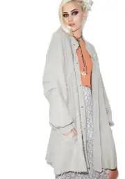 [Wildfox Couture] Solid Misty Morning Coat