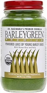 Barleygreen Premium Dr. Hagiwara's Organic Barley Grass with Kelp (6) Certified Organic by USDA