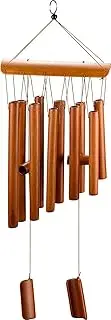 SGerste Wind Chimes Bamboo Handmade Bamboo Wind Chimes Large Deep Tone Wind Bells for Outdoor Garden Yark Patio and Home Decoration