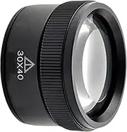 Jewelry Loop Magnifier | 30X Pocket Magnifier Glass | Lightweight Coin Commemorative Optics Loupes, Small Microscope Lens for Stone and Coin Collectors, Jewelers, Hobbyists